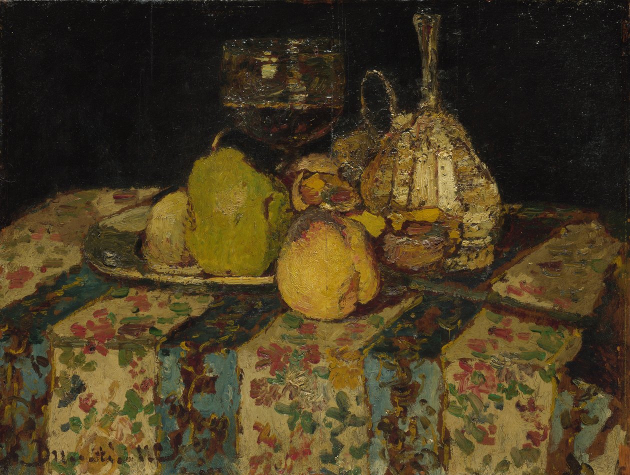 Nature morte: fruits - Adolphe Joseph Thomas Monticelli