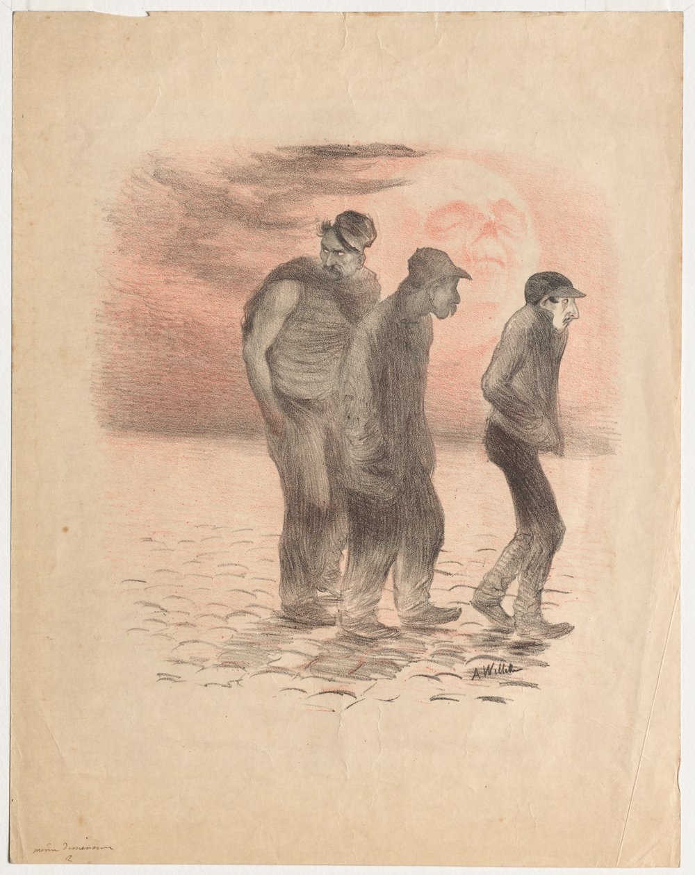 Scènes de Paris et meurtriers - Adolphe Willette