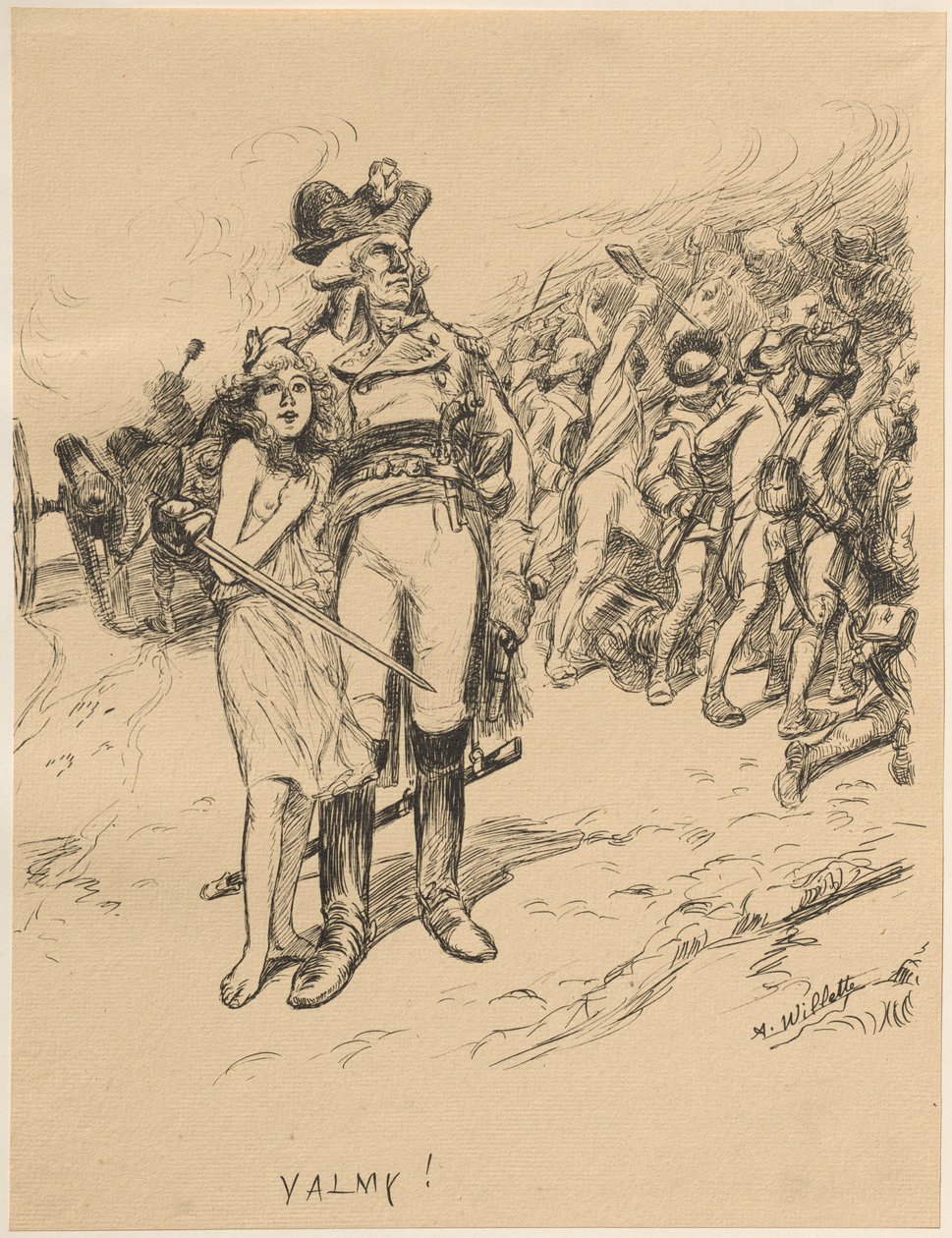 Valmy, 1899 - Adolphe Leon Willette