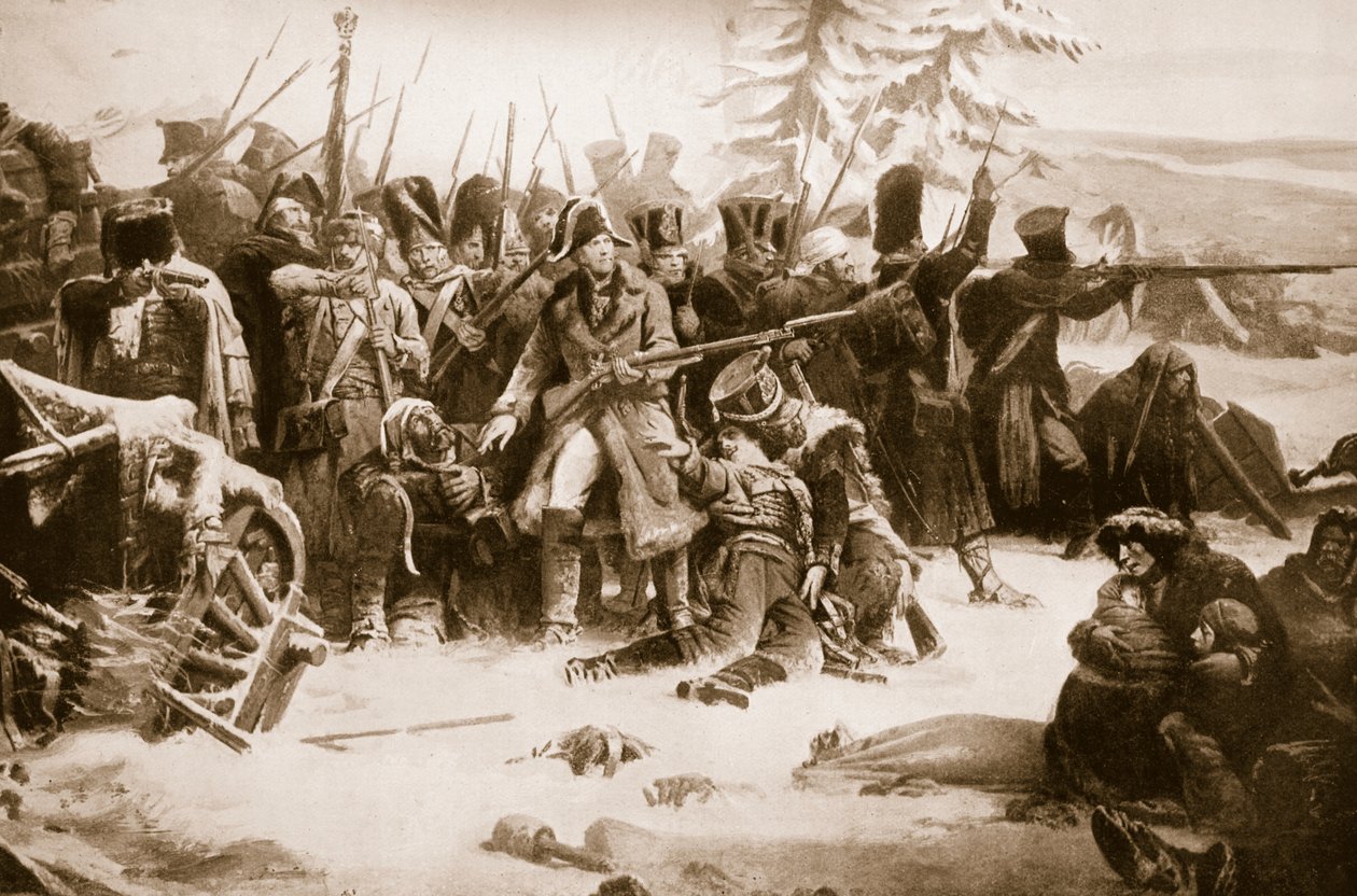 Le maréchal Ney soutenant l