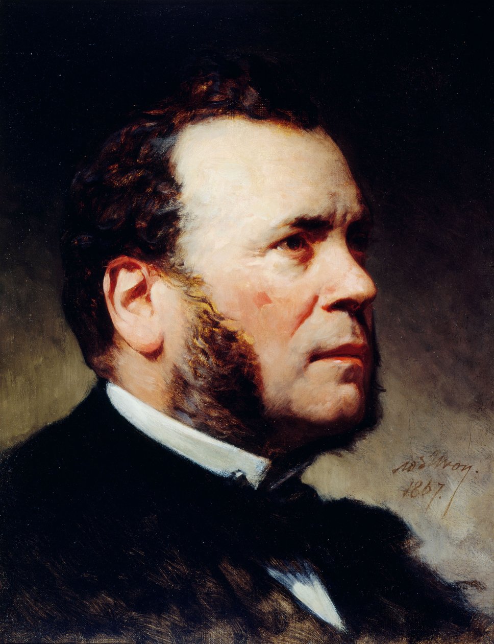 Portrait de Ferdinand Barrot (1806-83) - Adolphe Yvon