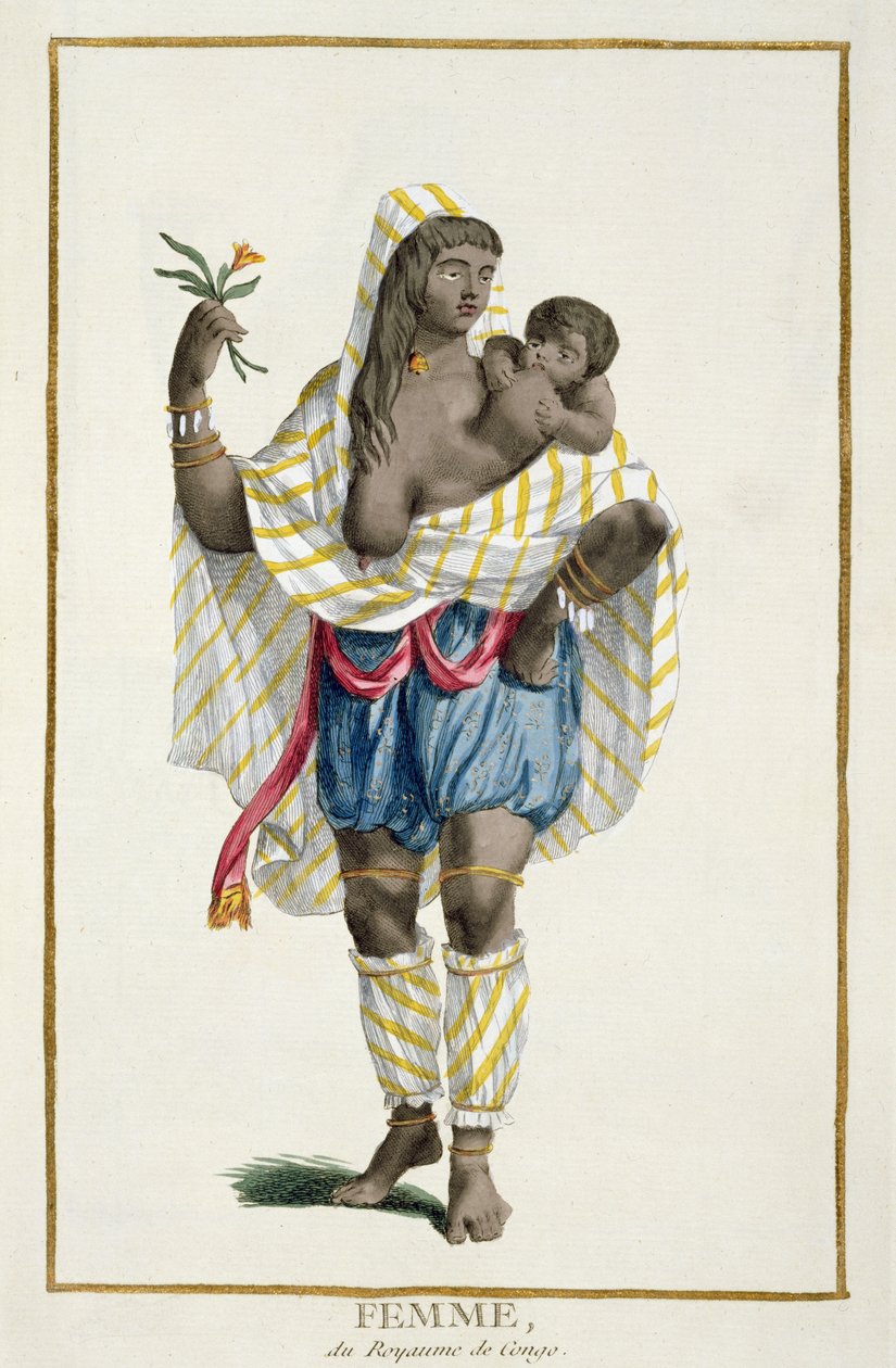 Une femme du Congo, de 