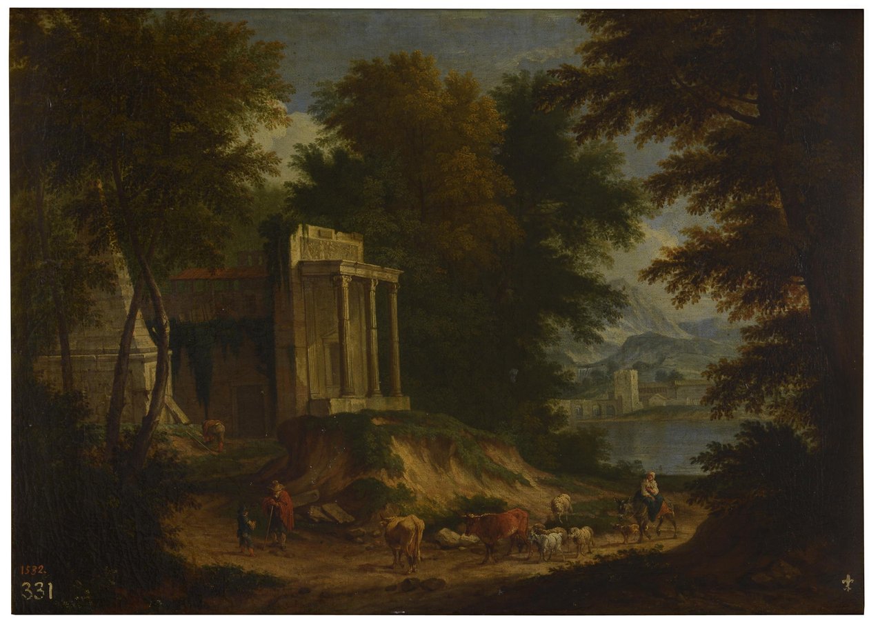 Paysage avec ruines - Adriaen Frans Boudewyns
