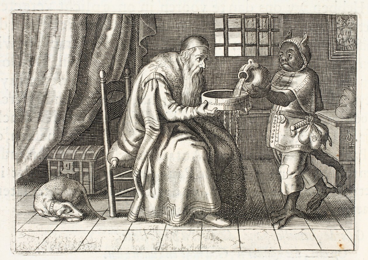 Un homme riche, illustration de 