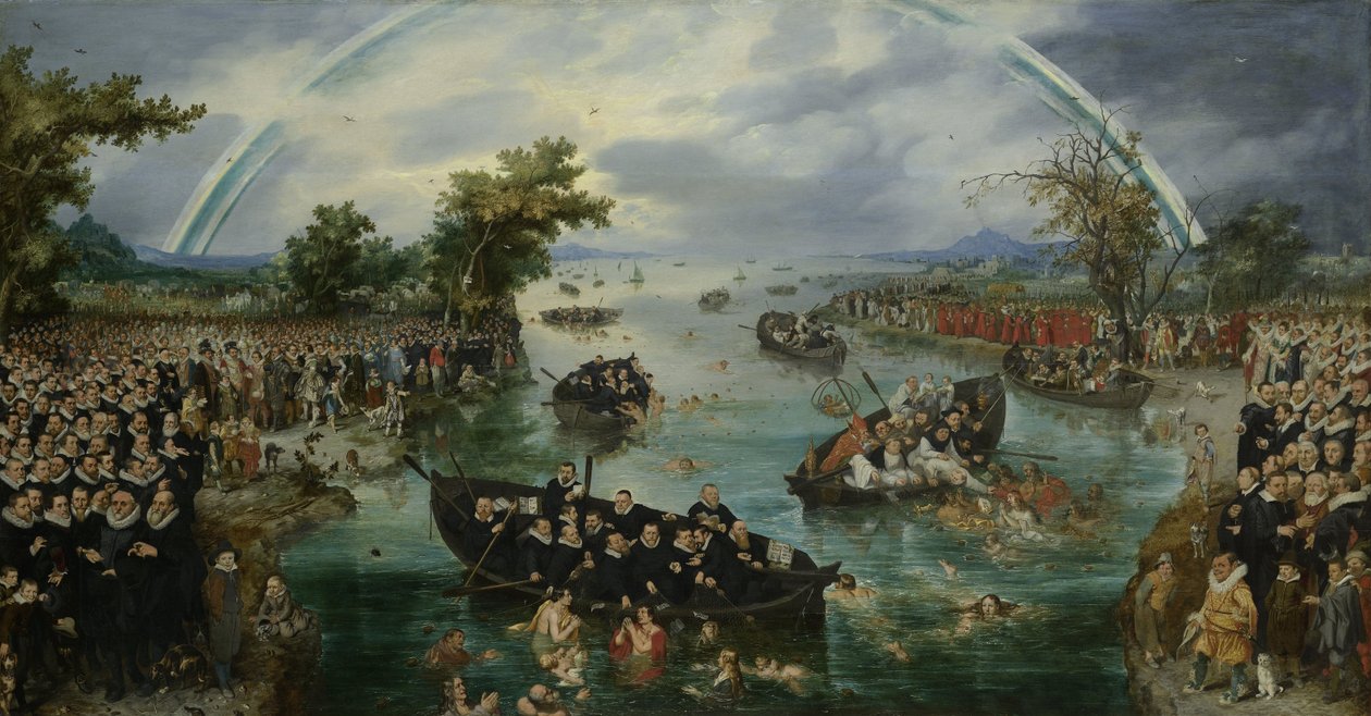 Pêche aux âmes, 1614 - Adriaen Pietersz van de Venne