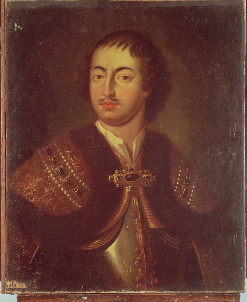 Portrait de Pierre Ier (1672-1725) - Adriaan van der Werff