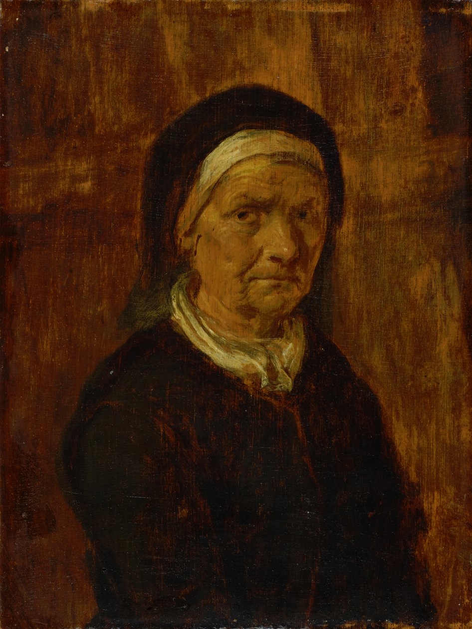 Vieille femme - Adriaen Brouwer