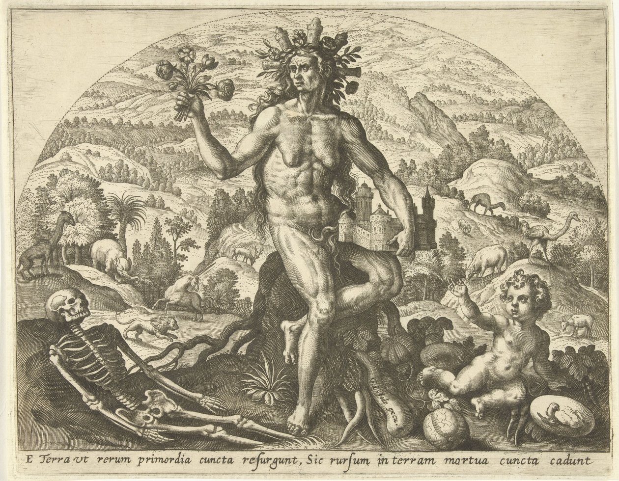 Terre - Adriaen Collaert