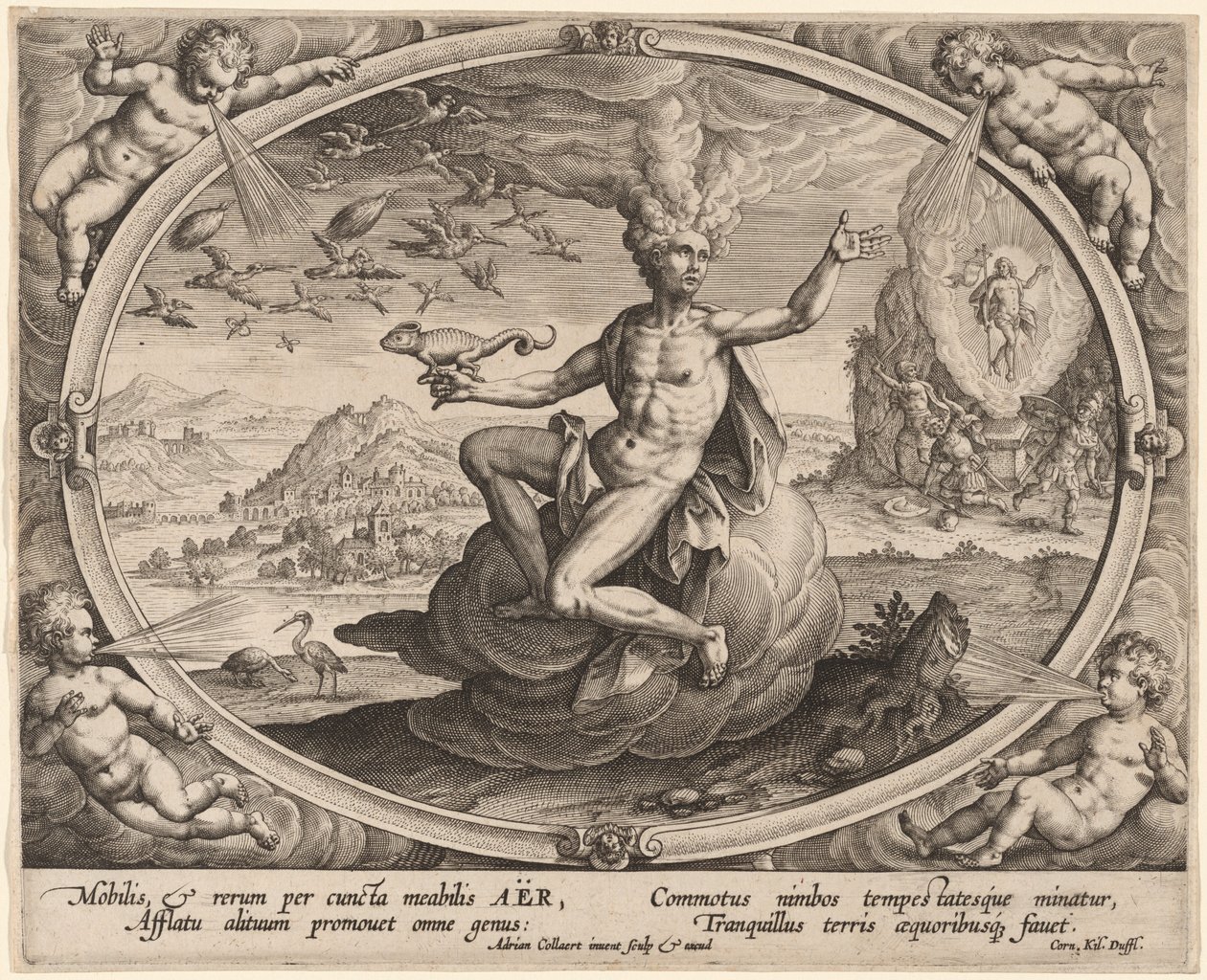 Air - Adriaen Collaert