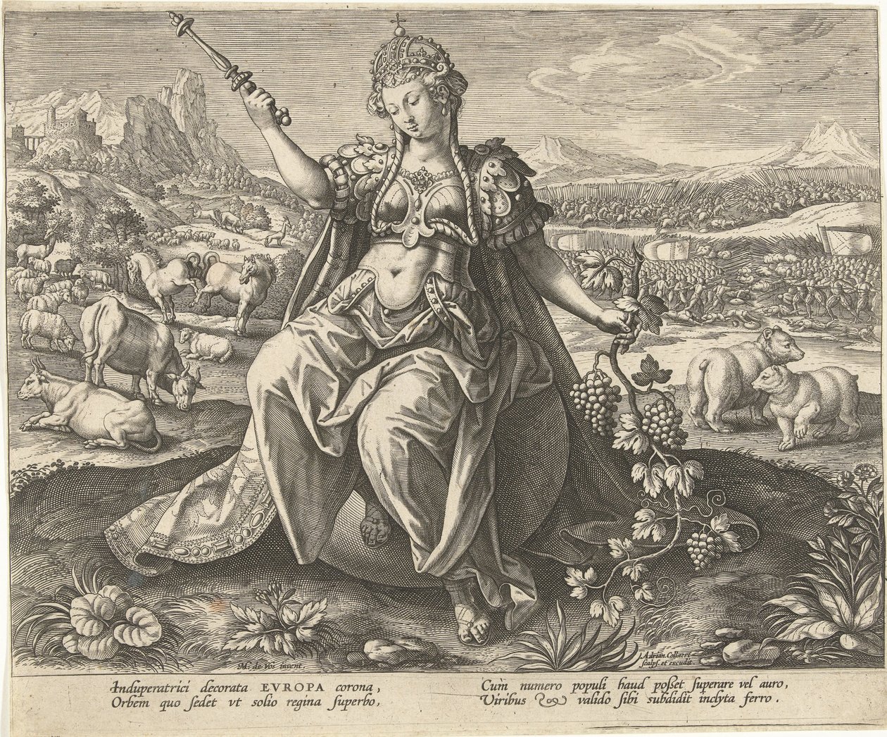 Europe - Adriaen Collaert