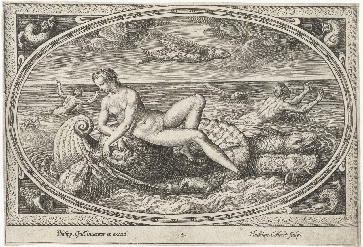 Galatée - Adriaen Collaert