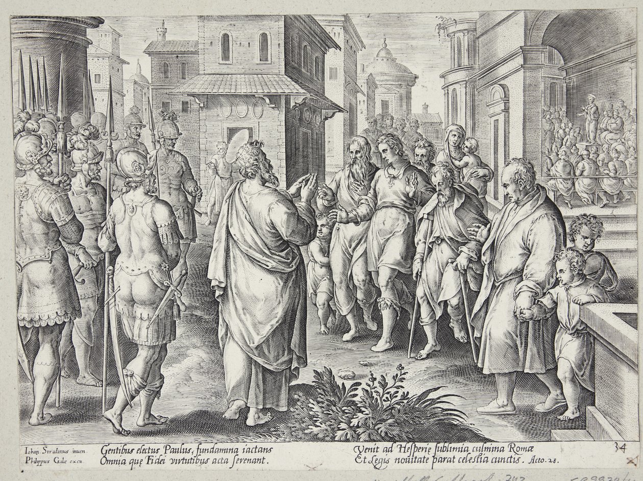 Les Actes des Apôtres - Adriaen Collaert