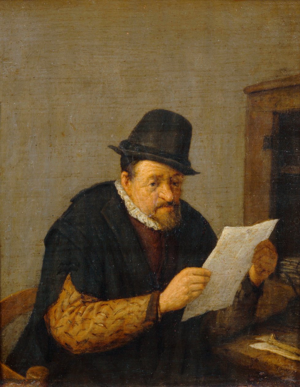 La Lecture … - Adriaen Jansz. van Ostade
