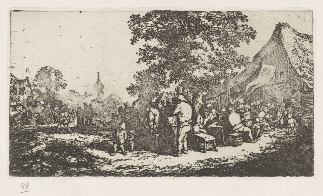 Fête paysanne - Adriaen van Ostade