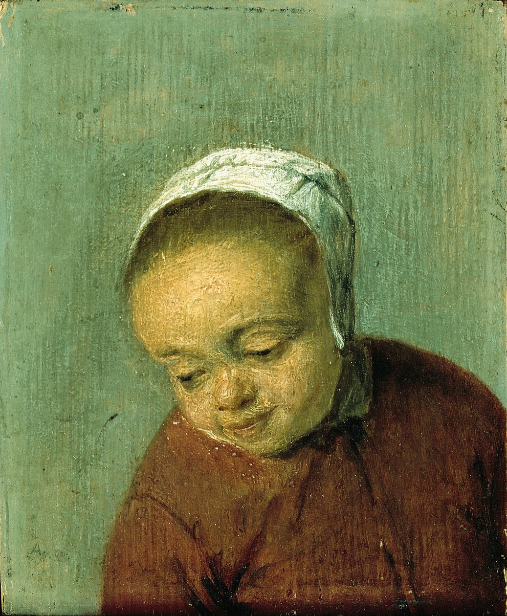 Tête de fille - Adriaen van Ostade