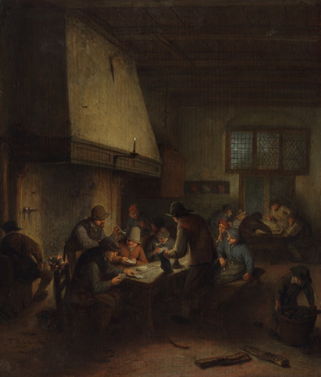 Scène de taverne, début des années 1660 - Adriaen van Ostade