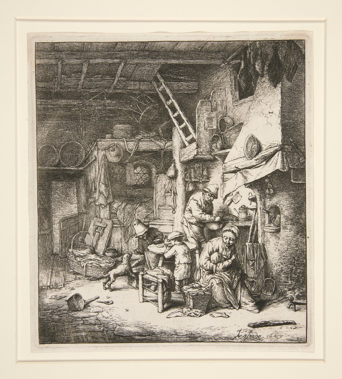 La Famille - Adriaen van Ostade