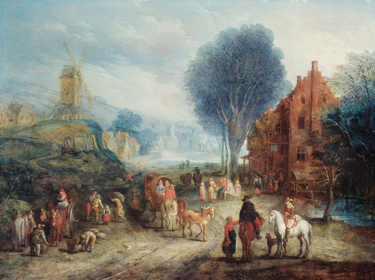 Scène de Campagne - Adriaen van Stalbemt