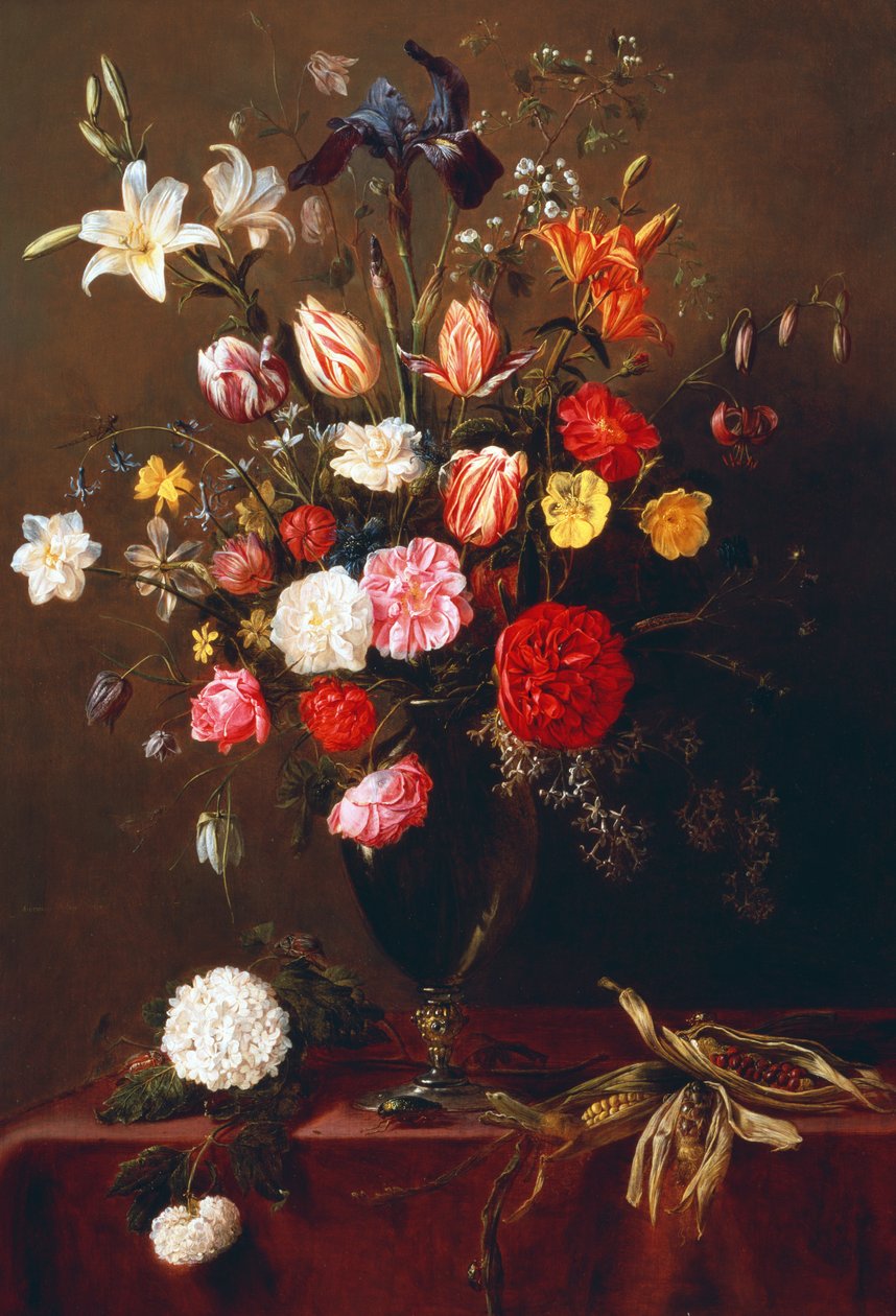 Nature morte de fleurs - Adriaen van Utrecht