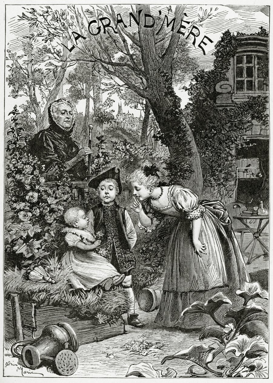 La Grand-Mère, 19ème siècle - Adrien Emmanuel Marie