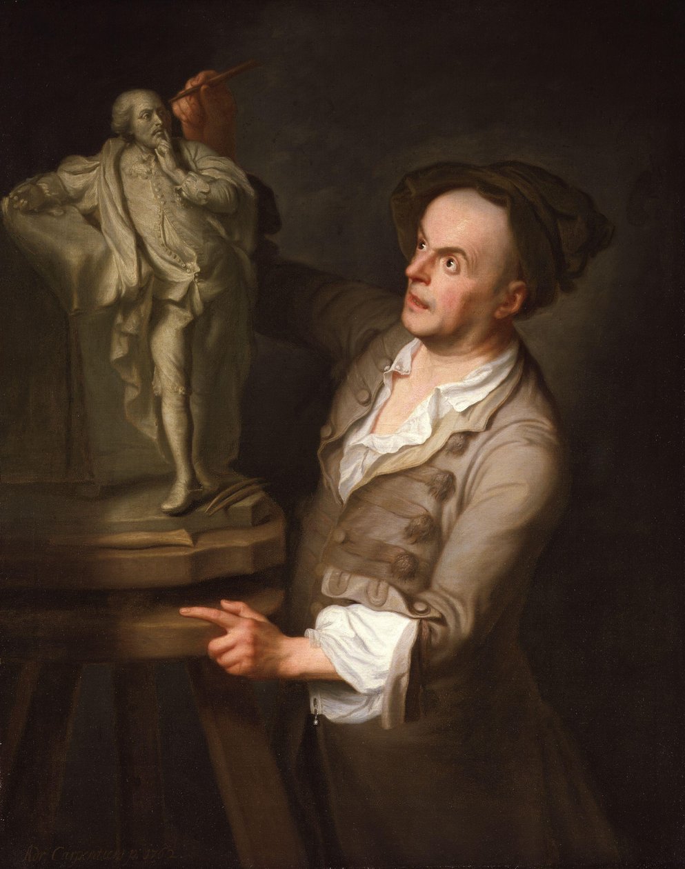 Louis François Roubiliac 1702-1762 - Adrien Carpentiers