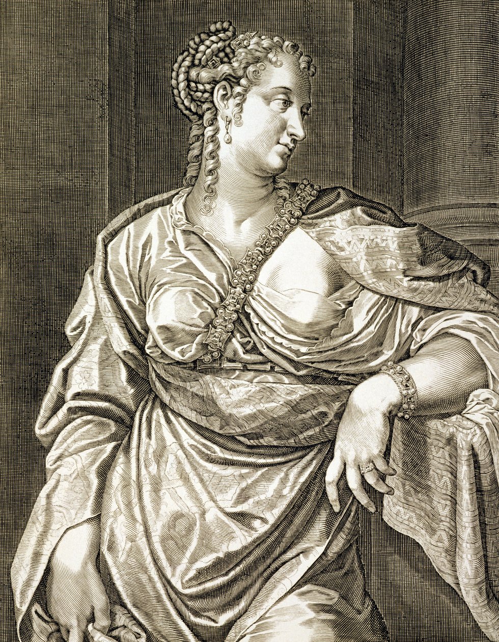 Agrippine, épouse de Tibère - Aegidius Sadeler or Saedeler