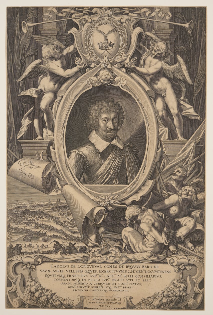 Charles Bonaventure de Longueval - Aegidius Sadeler II