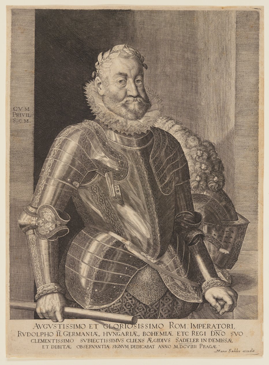Rodolphe II, empereur du Saint-Empire romain germanique - Aegidius Sadeler II