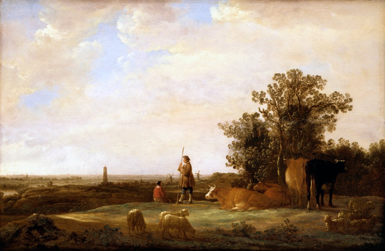 Vue sur une plaine - Aelbert Cuyp
