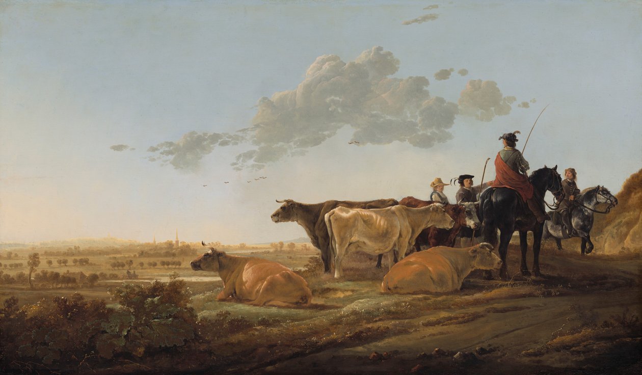 Paysage avec Bergers - Aelbert Cuyp