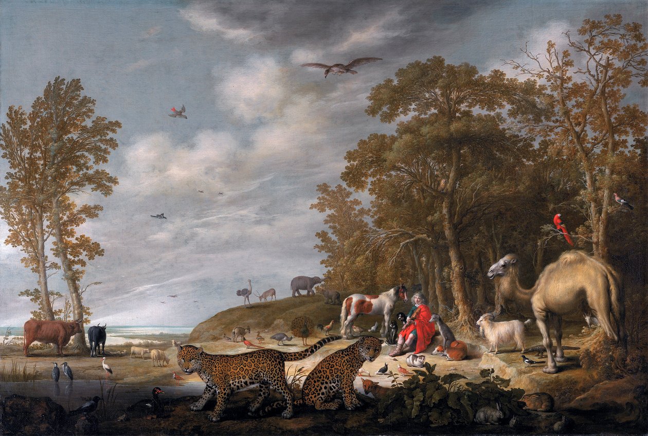 Orphée joue pour les animaux - Aelbert Cuyp