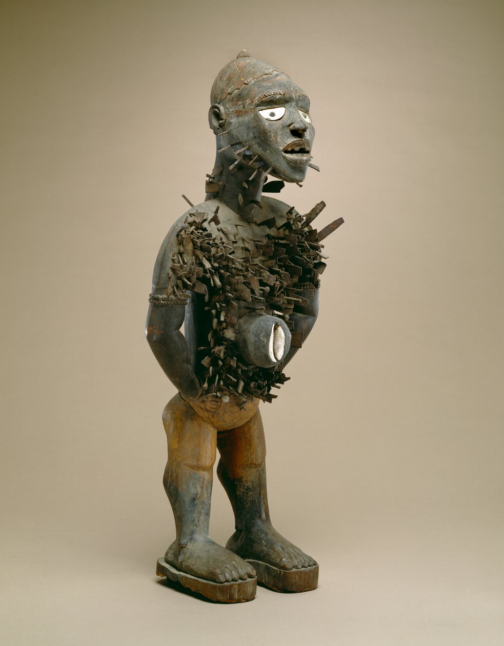 Figure à clous (nkisi nkondi) Yombe, Congo - African