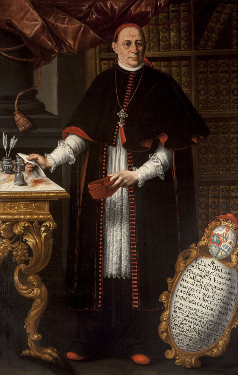 Le cardinal Gaspar de Molina y Oviedo - After Alonso Miguel de Tovar