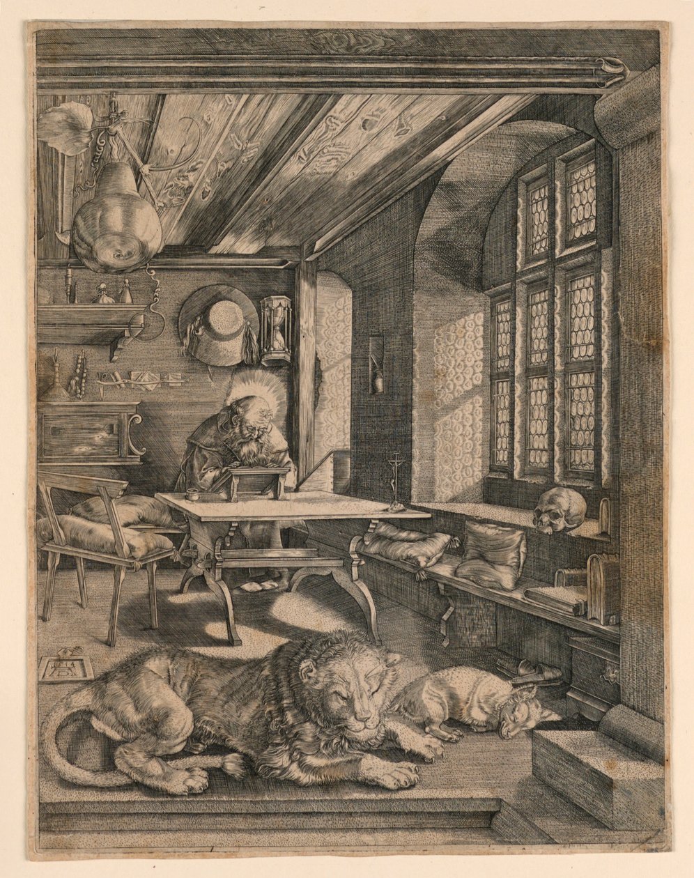 Saint Jérôme dans son étude - After Albrecht Dürer