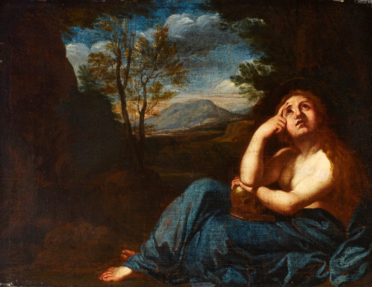Madeleine - After Annibale Carracci