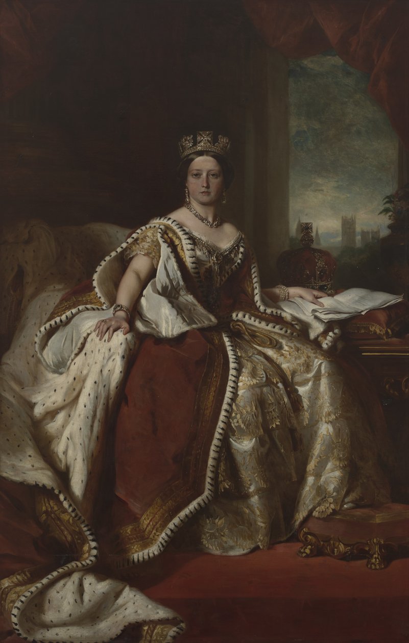 La reine Victoria (1819-1901) - after Franz Xaver Winterhalter