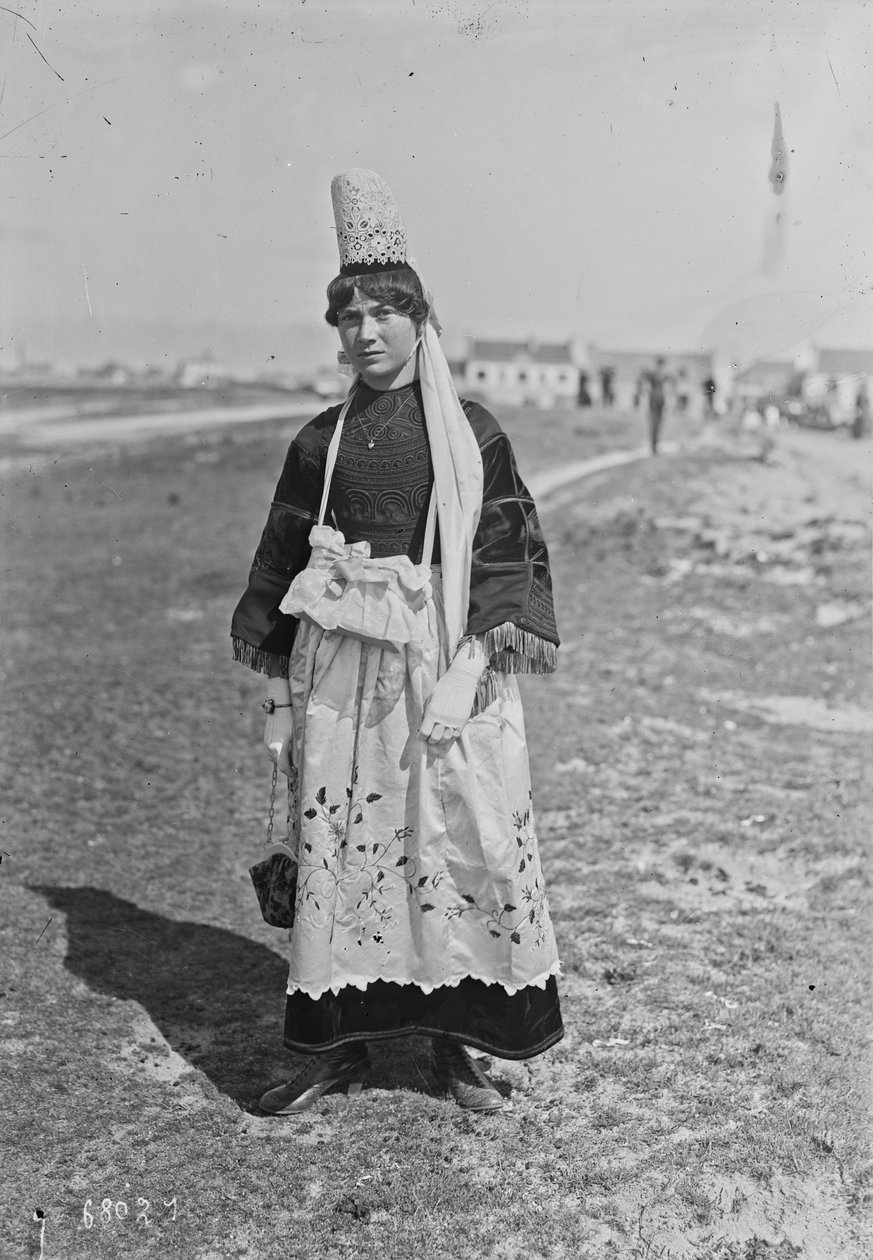 Bigoudène Penmarch 1921 - Agence Rol