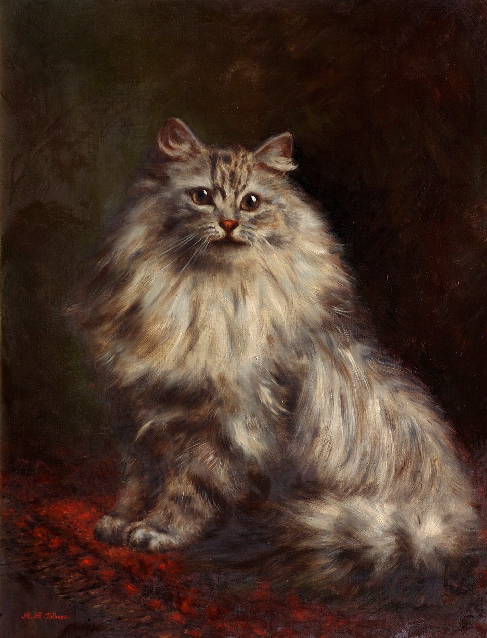 Chat persan, c.1908-20 - Agnes Augusta Talboys