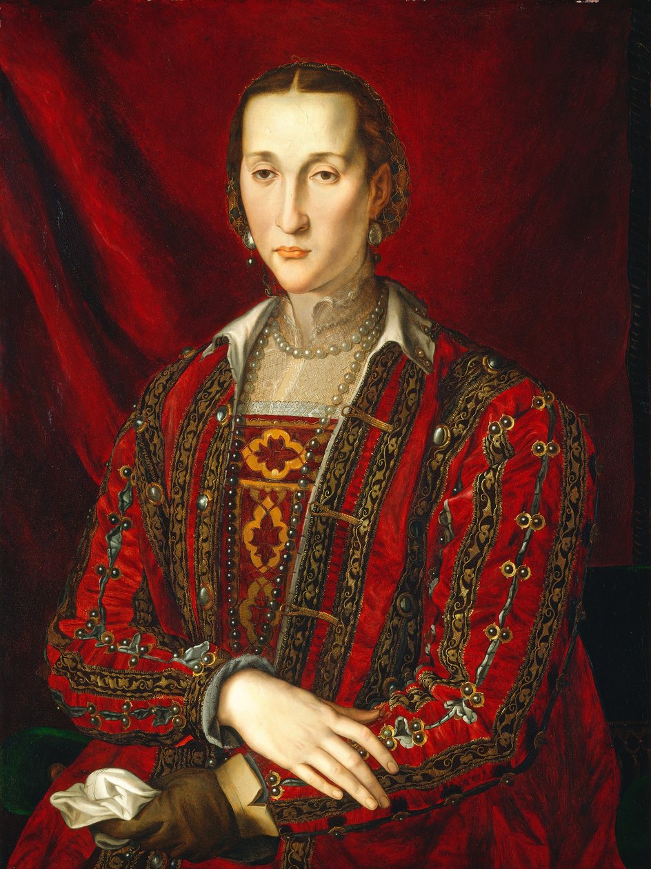 Éléonore de Tolède, vers 1560. - Agnolo Bronzino