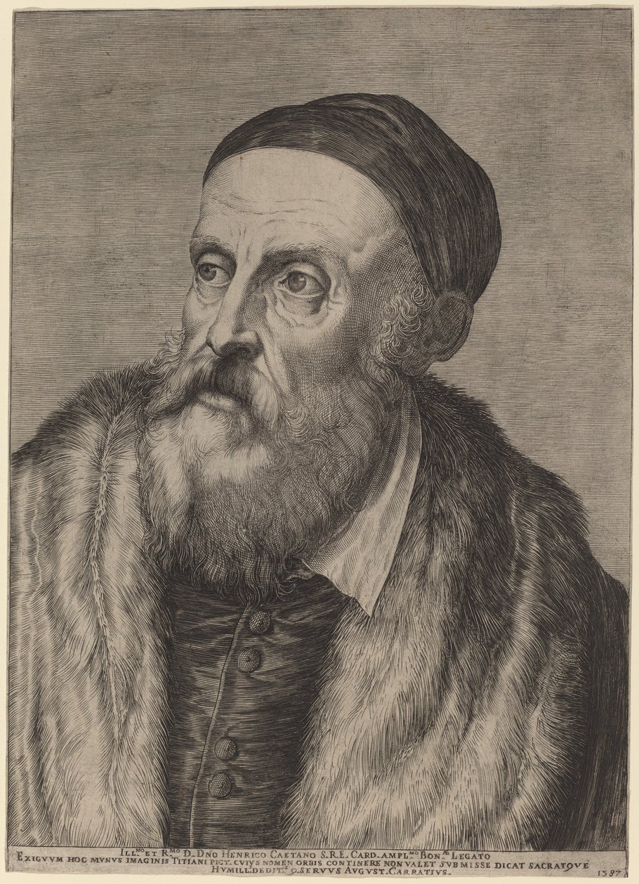 Titien - Agostino Carracci after Titian