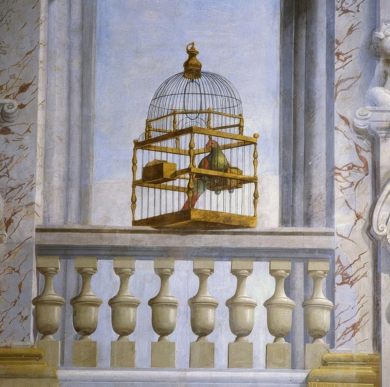 Rome, Palazzo Spada. Salle des réunions - Agostino Mitelli