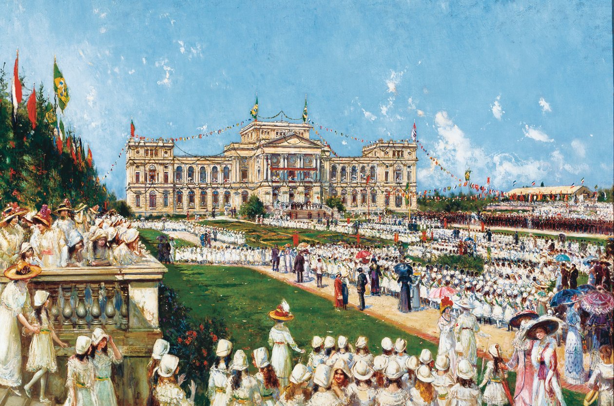 Fête scolaire à Ipiranga - Agustín Salinas y Teruel