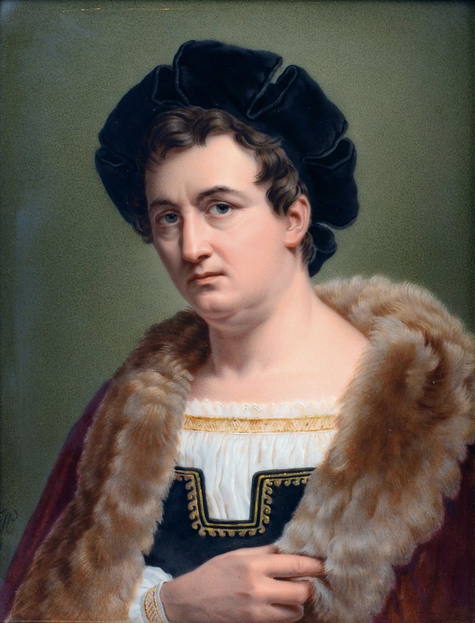 Portrait de François-Joseph Talma 1763-1826, 1823 - Aimée Perlet