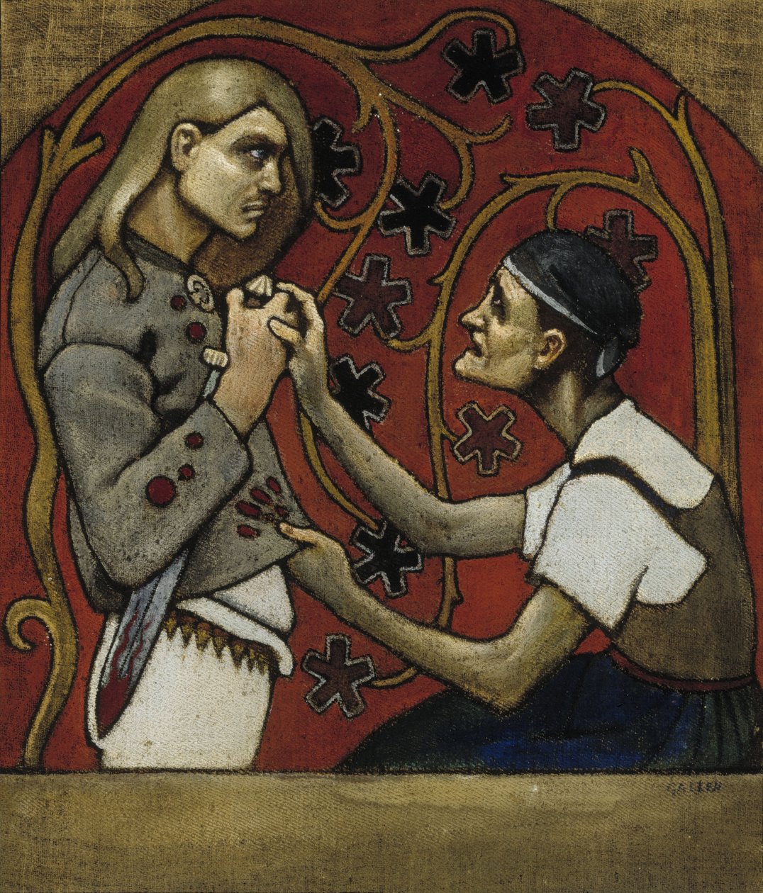 Le Fratricide - Akseli Gallen Kallela