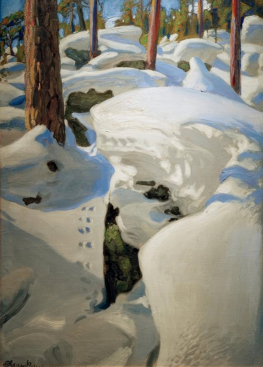 Grotte du lynx - Akseli Valdemar Gallen Kallela