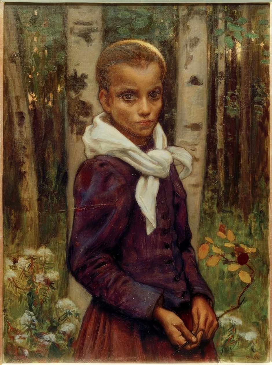Fille - Akseli Valdemar Gallen Kallela