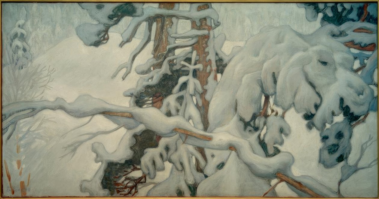 Hiver - Akseli Valdemar Gallen Kallela