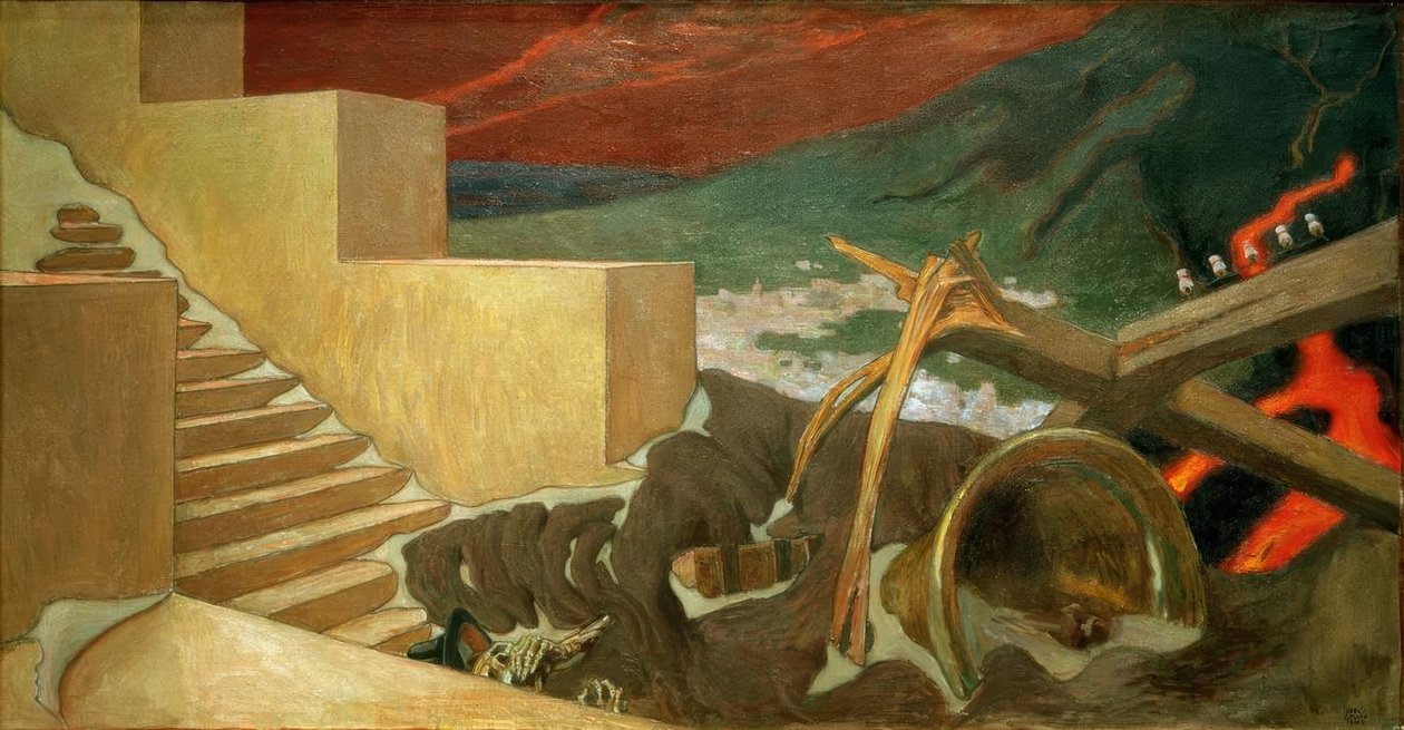 Destruction - Akseli Valdemar Gallen Kallela