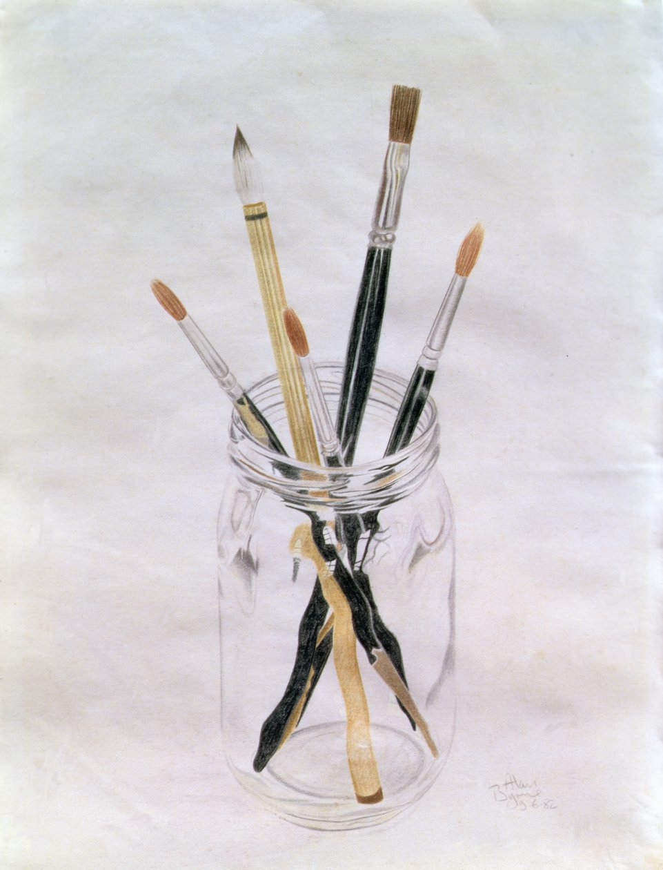 Pinceaux dans un pot - Alan Byrne