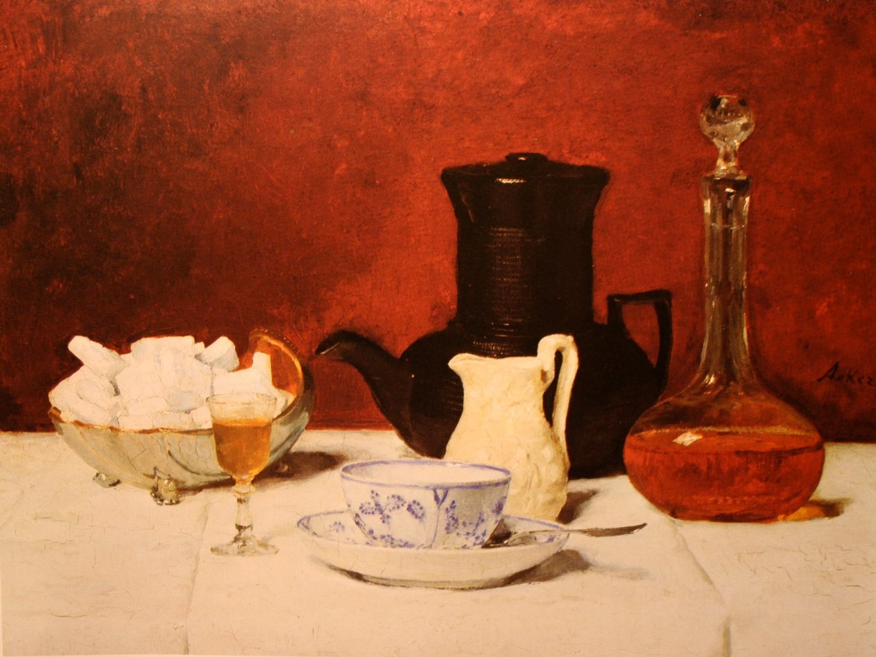 Café et Cognac - Albert Anker